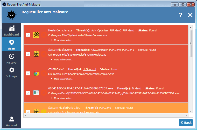 RogueKiller Anti Malware Premium 15.12.1.0 download the new for android