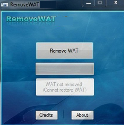 Removewat не активирует windows 7