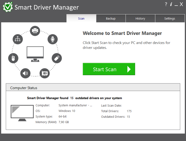 Smart Driver Manager 6.4.976 download the last version for ipod